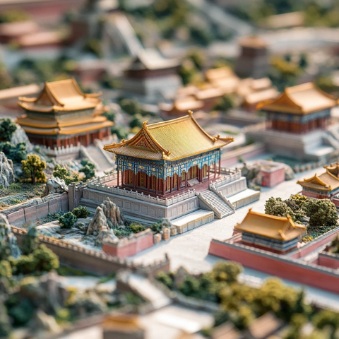 紫禁城微缩景观