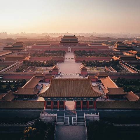故宫日出