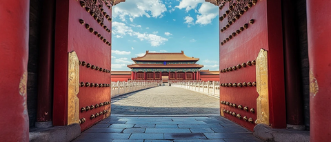 红门金柱古建筑