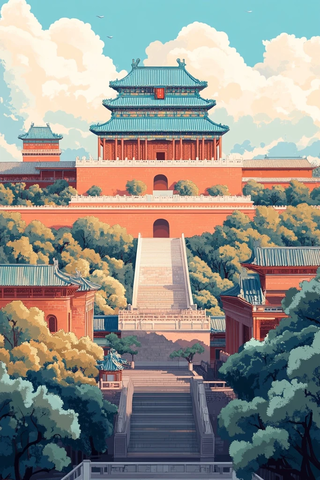 1900年寺庙与宫殿