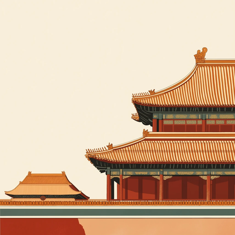 故宫建筑与屋檐