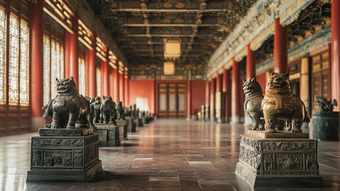 秦代宫殿青铜艺术