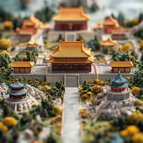 紫禁城微缩景观