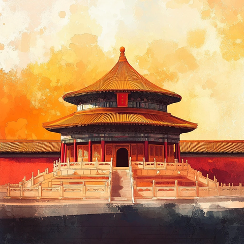 紫禁城与天坛建筑