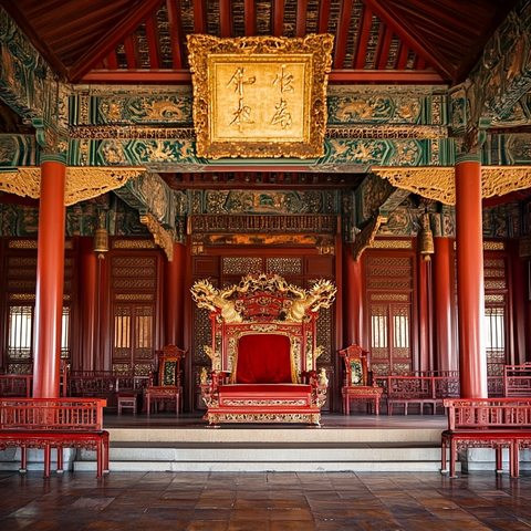 皇帝与大臣朝会