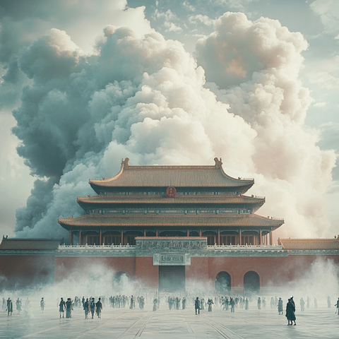 国庆庆祝与紫禁城