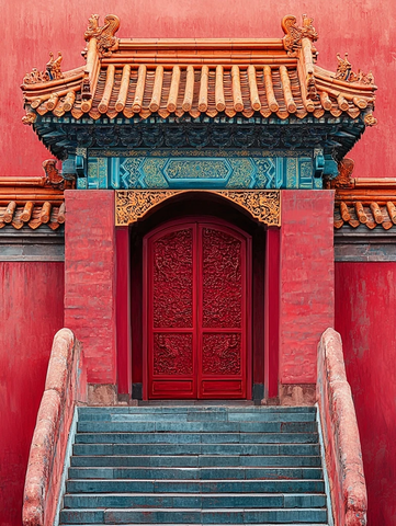 中国建筑与艺术融合