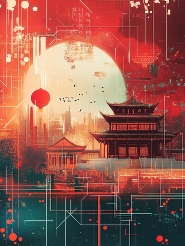 现代与传统交融