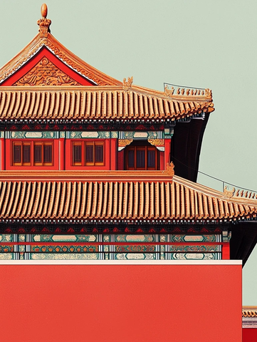 故宫建筑与屋檐