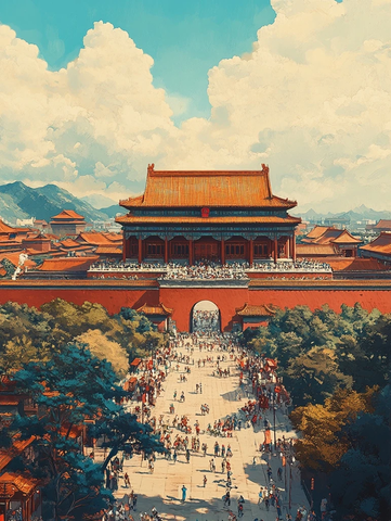 天安门广场国庆庆祝