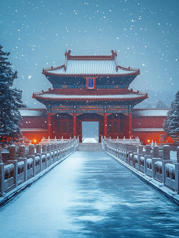 故宫雪景