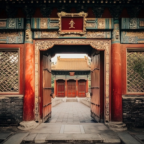 形状奇特的中国糕点