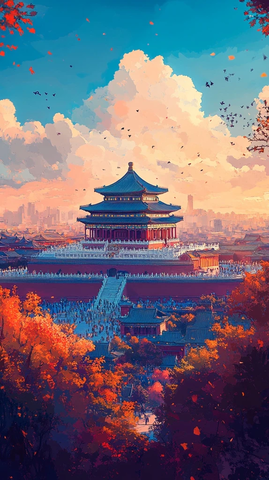 北京历史与现代交融