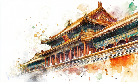 紫禁城榫卯结构细节