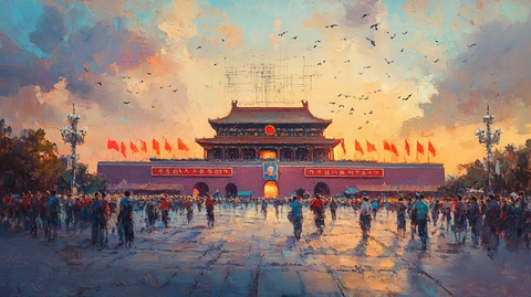 天安门广场国庆庆典