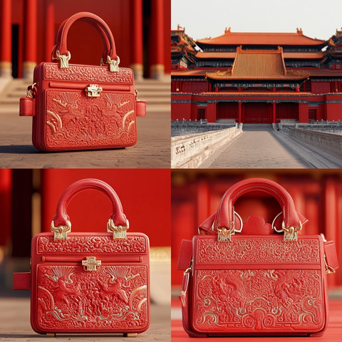 手袋设计多角度展示