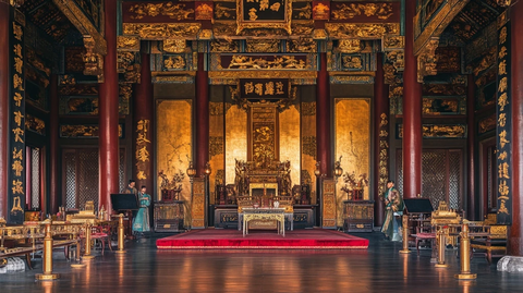 元朝皇帝皇后宫廷盛典