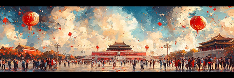 天安门广场国庆庆祝