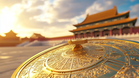 故宫金色日晷