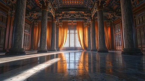 未央宫大殿内景