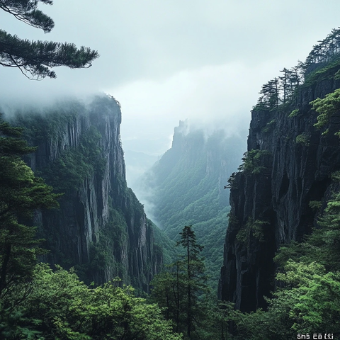 神威山日落晨曦鸟瞰