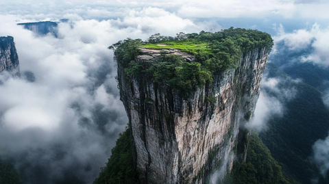 珠穆朗玛峰高海拔风光