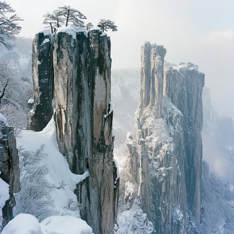 长白山天池风光