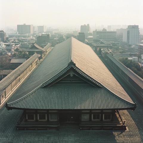 城市中的古建筑