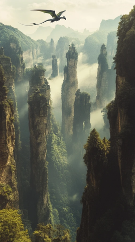 张家界国家森林公园与东方龙