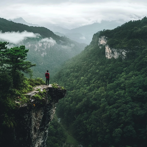 跨越森林与河流的旅程