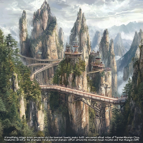 天门山复古游乐园