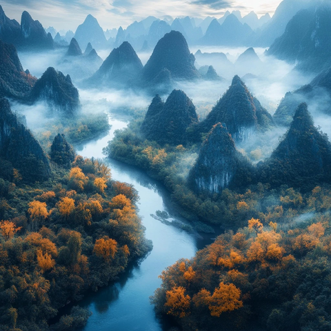 山川河流高清图