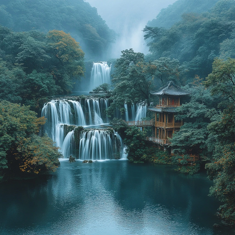 黄果树瀑布景观