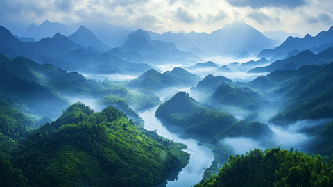 山水相依文化交融