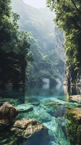 贵州山水纹理创意摄影