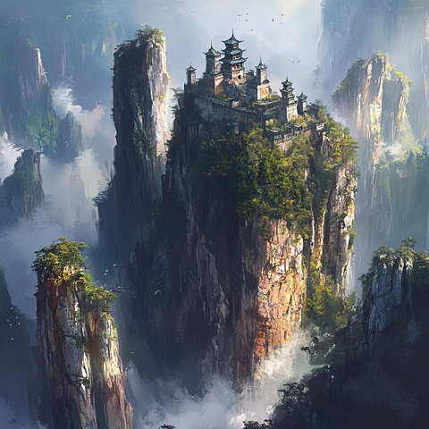 古代中国山间堡垒