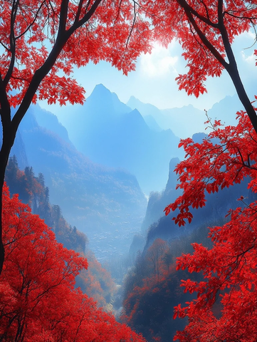 红树叶间阳光洒落