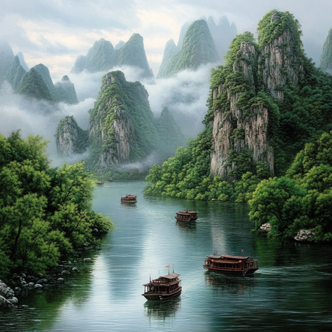 桂林山水甲天下