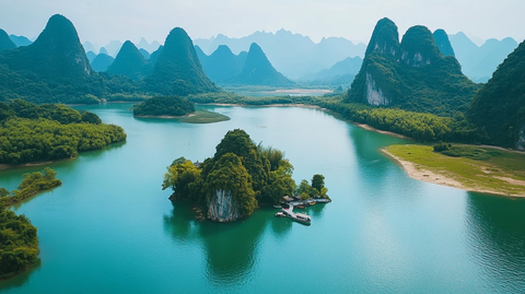 自然景观宽角镜头