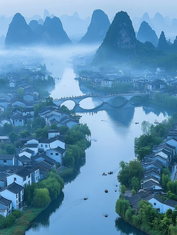 江南水乡小桥流水