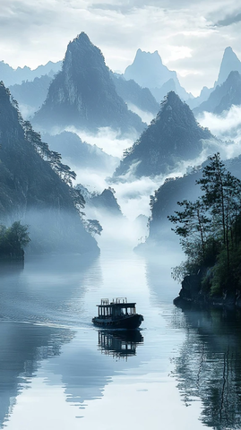 轻舟已过万重山