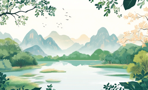 黄河生态和谐图