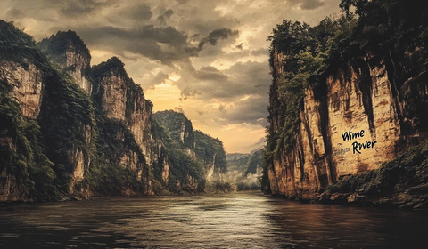 赤水河酒河悬崖