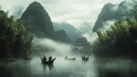 木船武斗雾中河