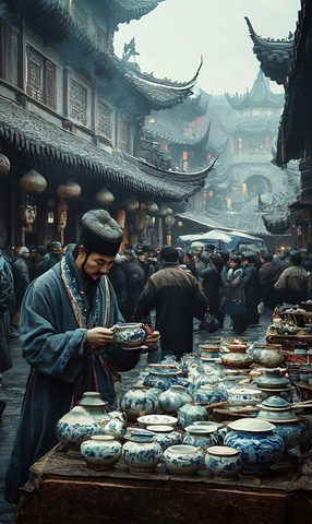 古街瓷市