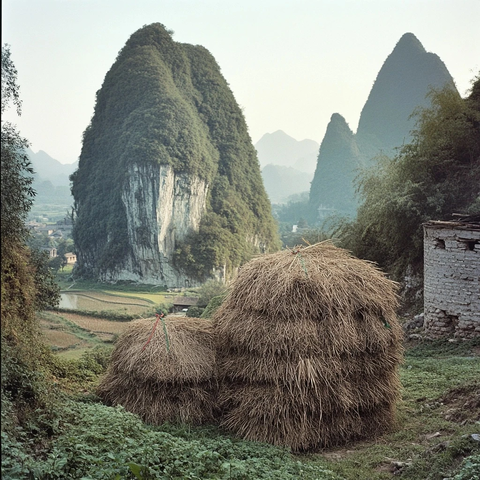 城市夜景与摩天轮