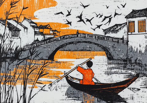 江南水乡小桥流水