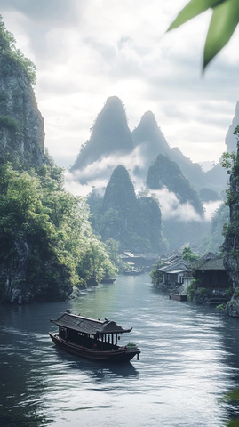 穿梭山水间的长旺面条