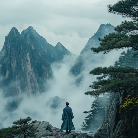 诗人行走云雾山