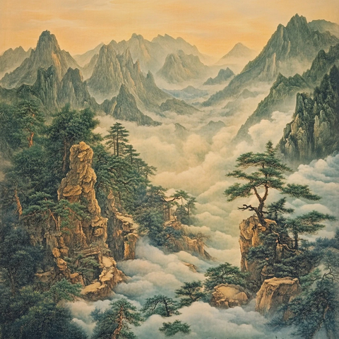 山水画